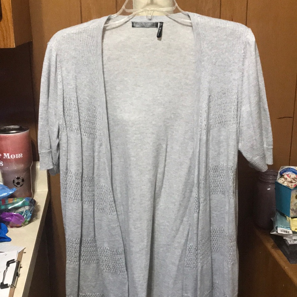 Short sleeve cardigan